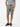 Bequeme Chino-Bermuda mit Gürtel und Minimalprint - Chino Shorts