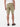 Bequeme Chino-Bermuda mit Gürtel und Minimalprint - Chino Shorts