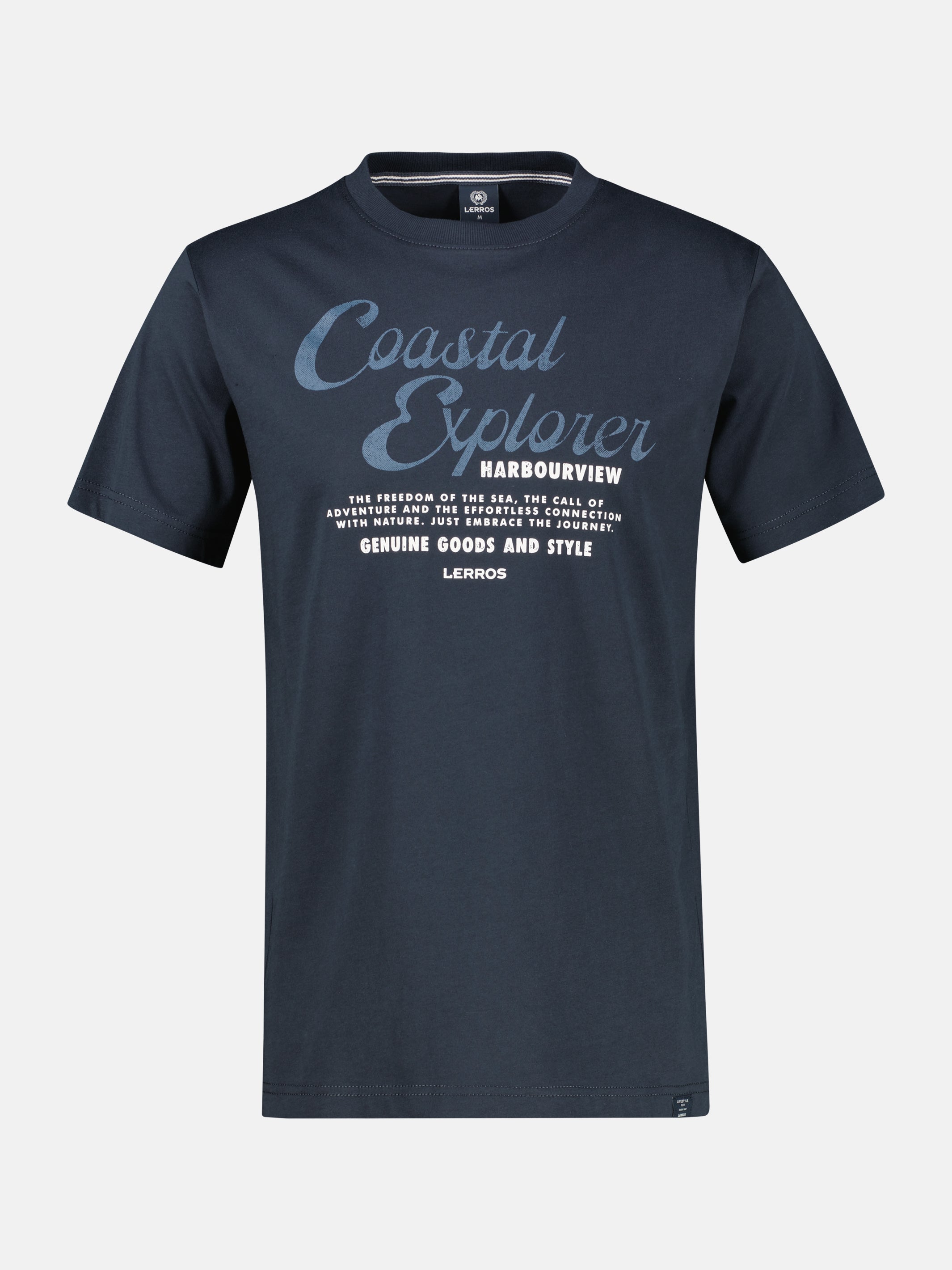 T-Shirt aus 100 % Baumwolle, große Größen - T-Shirt Rundhals