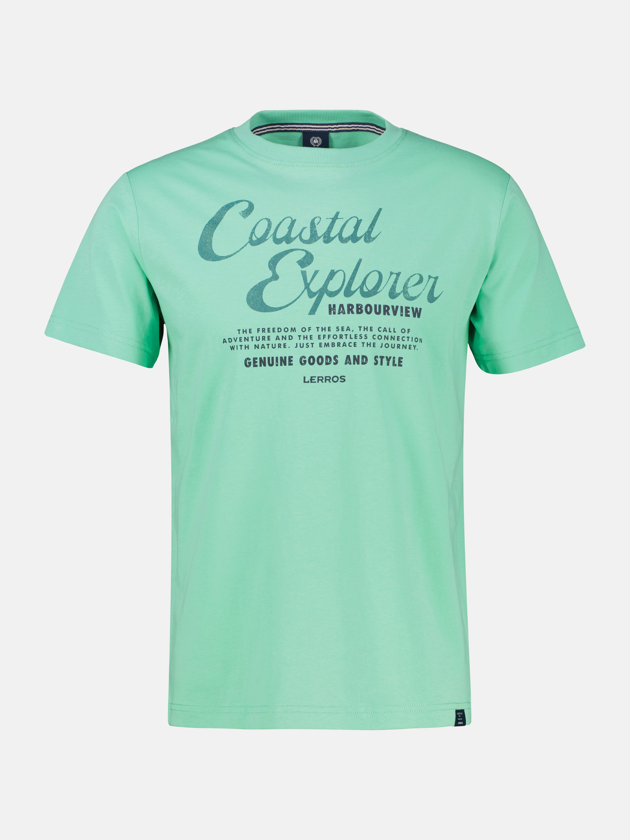 T-Shirt aus 100 % Baumwolle, große Größen - T-Shirt Rundhals