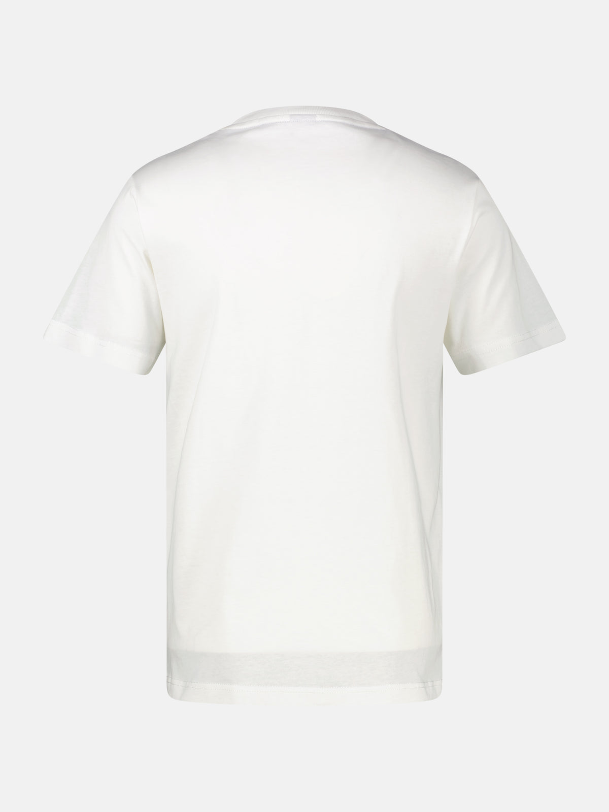 T-Shirt aus 100 % Baumwolle mit Brustprint - T-Shirt Rundhals