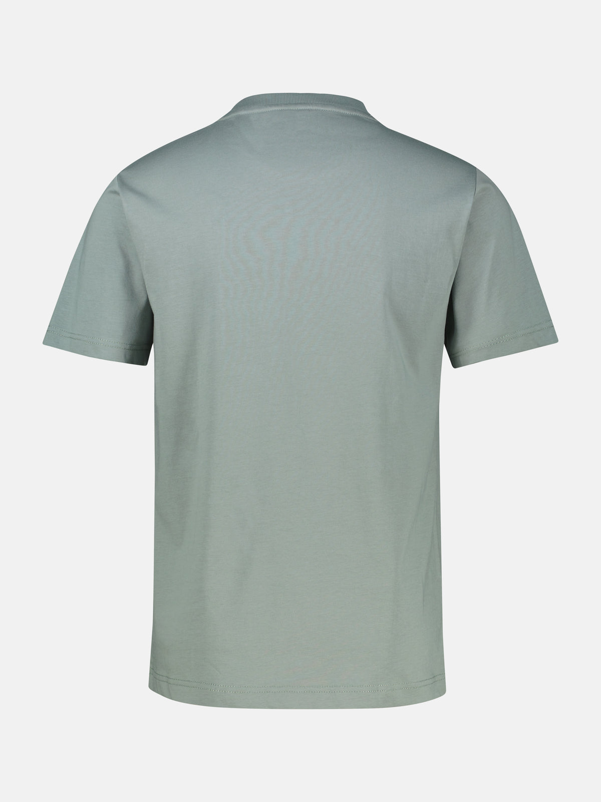 T-Shirt aus 100 % Baumwolle mit Brustprint - T-Shirt Rundhals