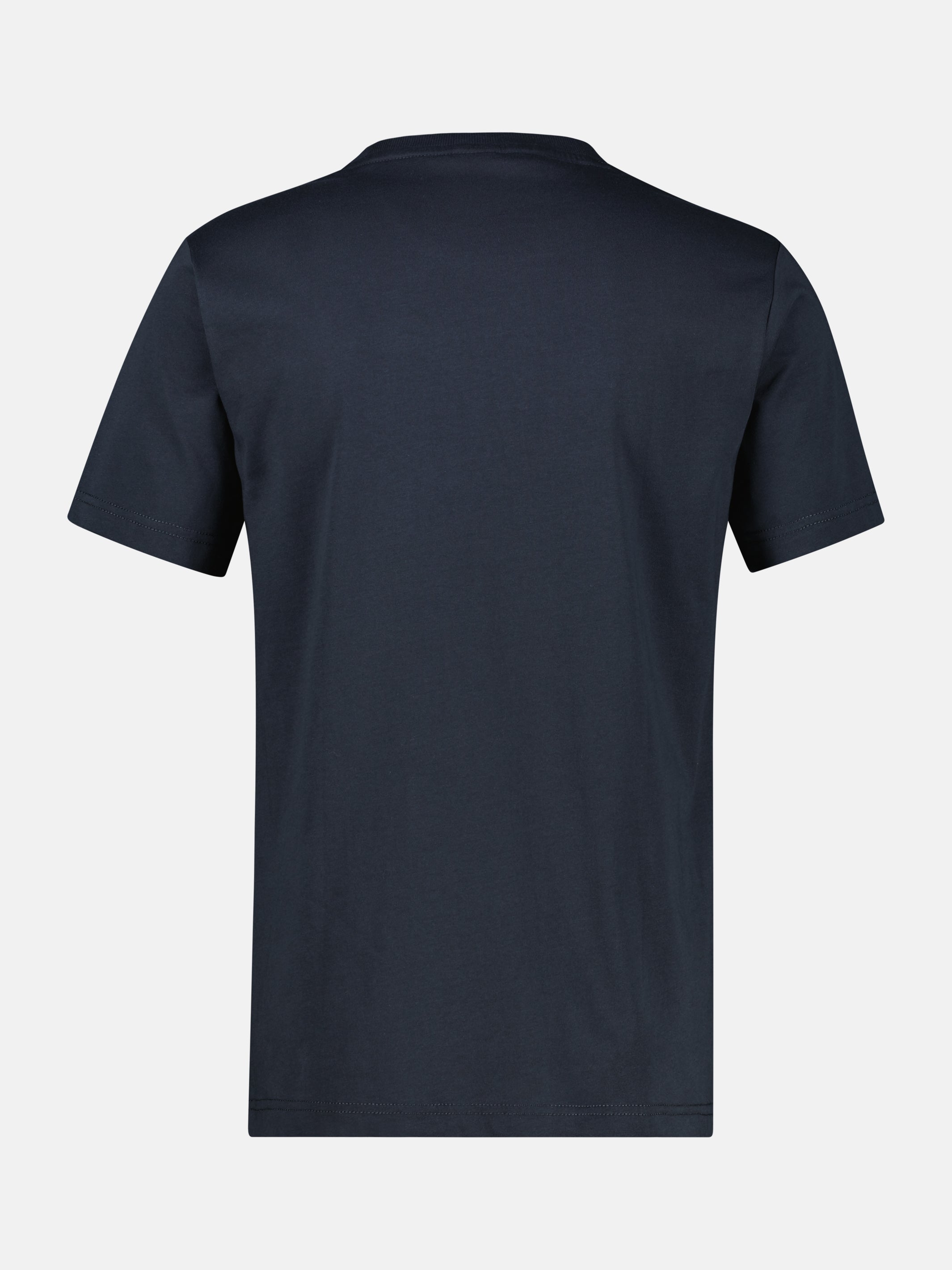 T-Shirt aus 100 % Baumwolle mit Brustprint - T-Shirt Rundhals