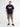 T-shirt with O-neck in plus sizes