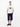 T-Shirt mit Brustprint und Rundhalsausschnitt - T-Shirt Rundhals