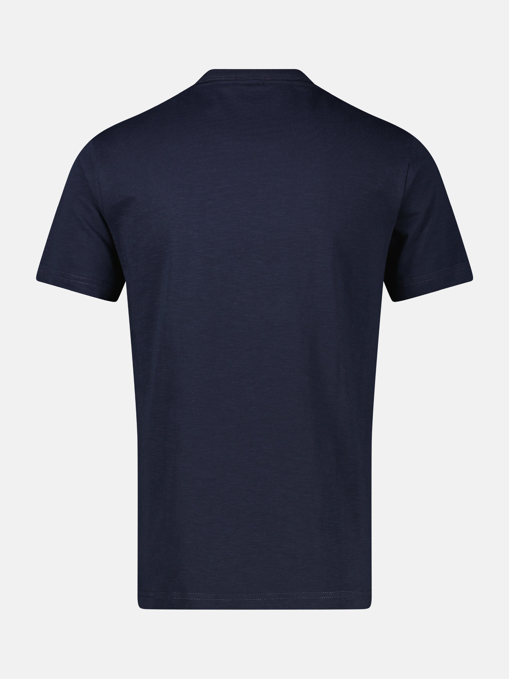 T-Shirt mit Brustprint und Rundhalsausschnitt - T-Shirt Rundhals