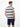 T-Shirt im Streifenlook mit O-Neck - T-Shirt Rundhals