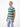 T-Shirt im Streifenlook mit O-Neck - T-Shirt Rundhals