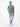 T-Shirt im Streifenlook mit O-Neck - T-Shirt Rundhals