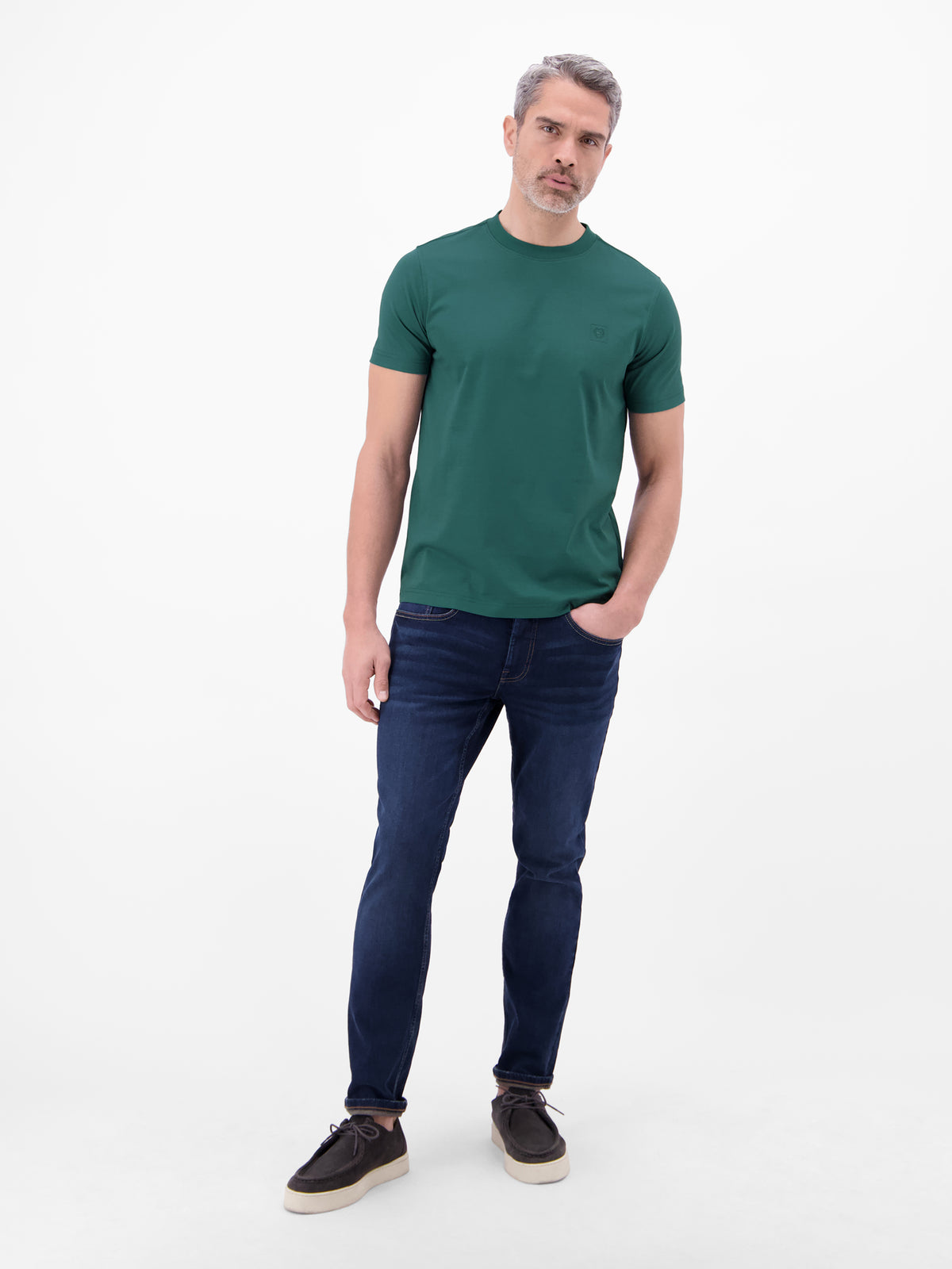 T-Shirt in Cool & Dry Qualität - T-Shirt Rundhals