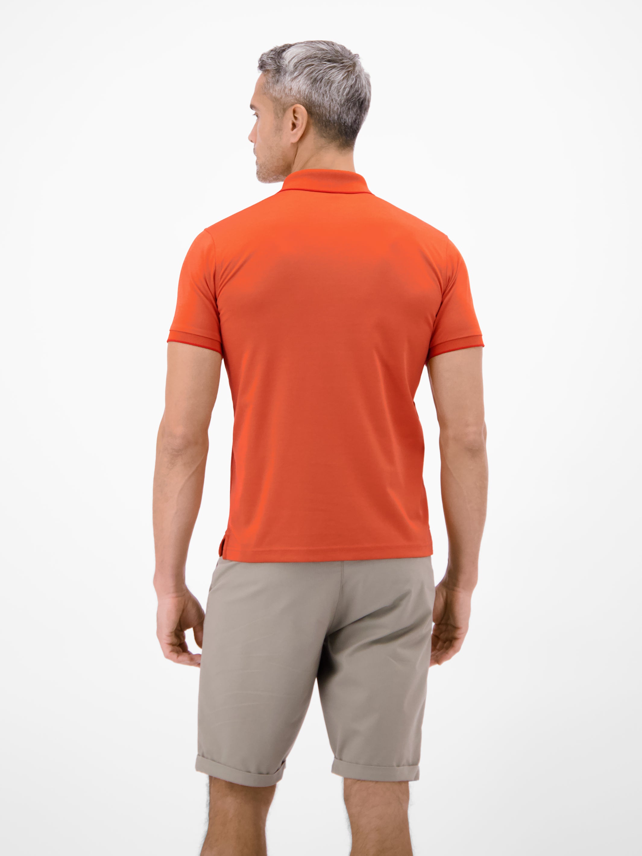Unifarbenes Poloshirt in Piqué-Qualität - Polo Shirt Kurzarm