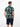 Poloshirt mit floralem Print aus 100% Baumwolle - Polo Shirt Kurzarm
