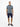 Poloshirt mit floralem All-over-Print, 2-Tone-Optik - Polo Shirt Kurzarm