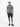 Poloshirt mit floralem All-over-Print, 2-Tone-Optik - Polo Shirt Kurzarm