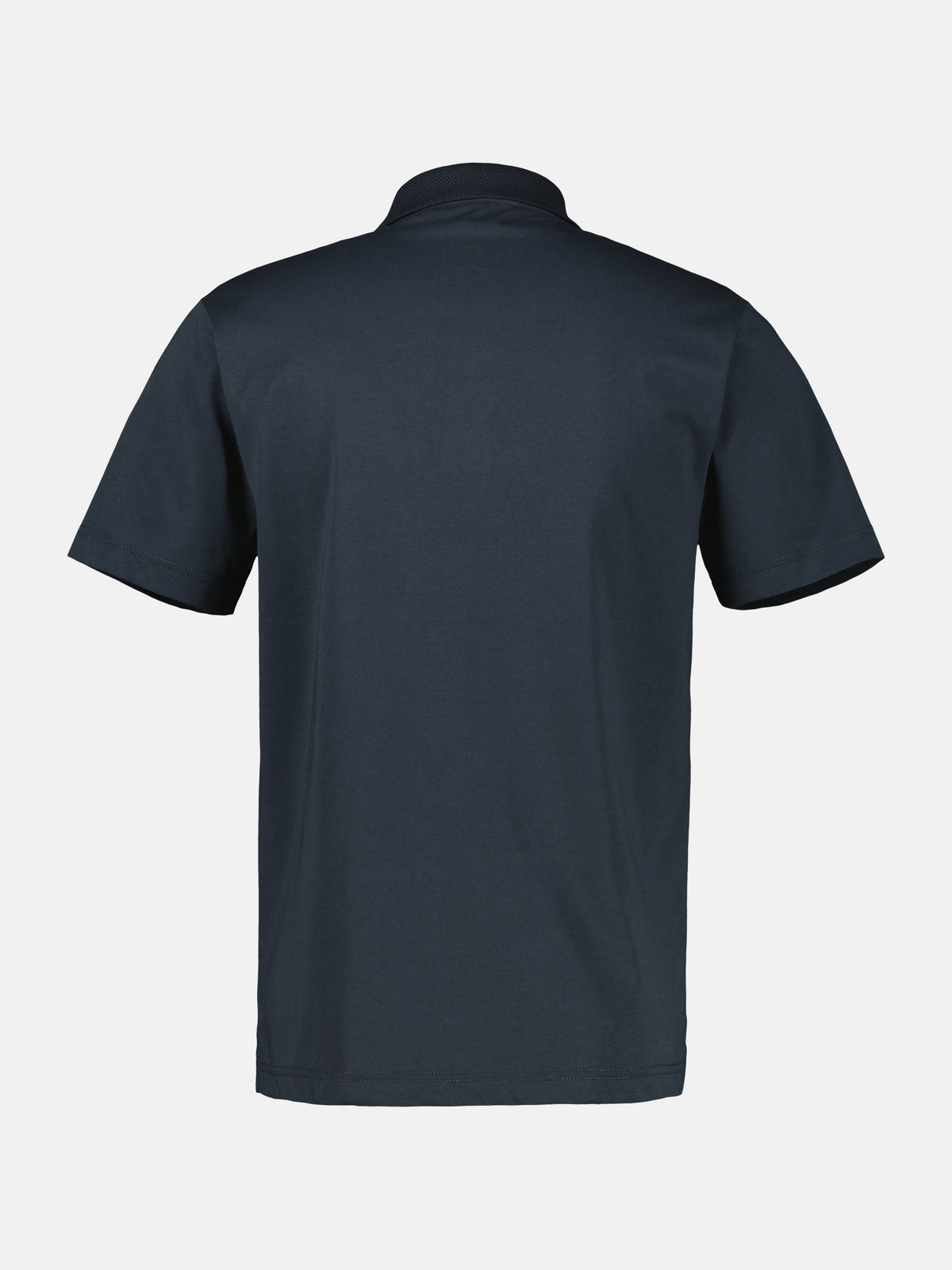 Cool & Dry Poloshirt, unifarben mit Flachstrickkragen - Polo Shirt Kurzarm