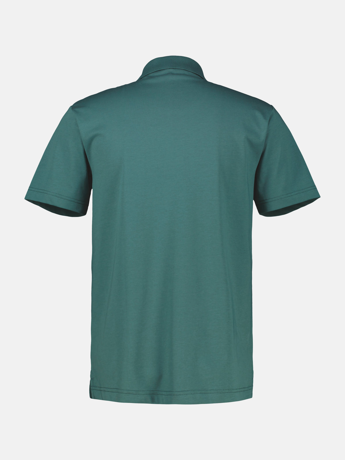 Cool & Dry Poloshirt, unifarben mit Flachstrickkragen - Polo Shirt Kurzarm