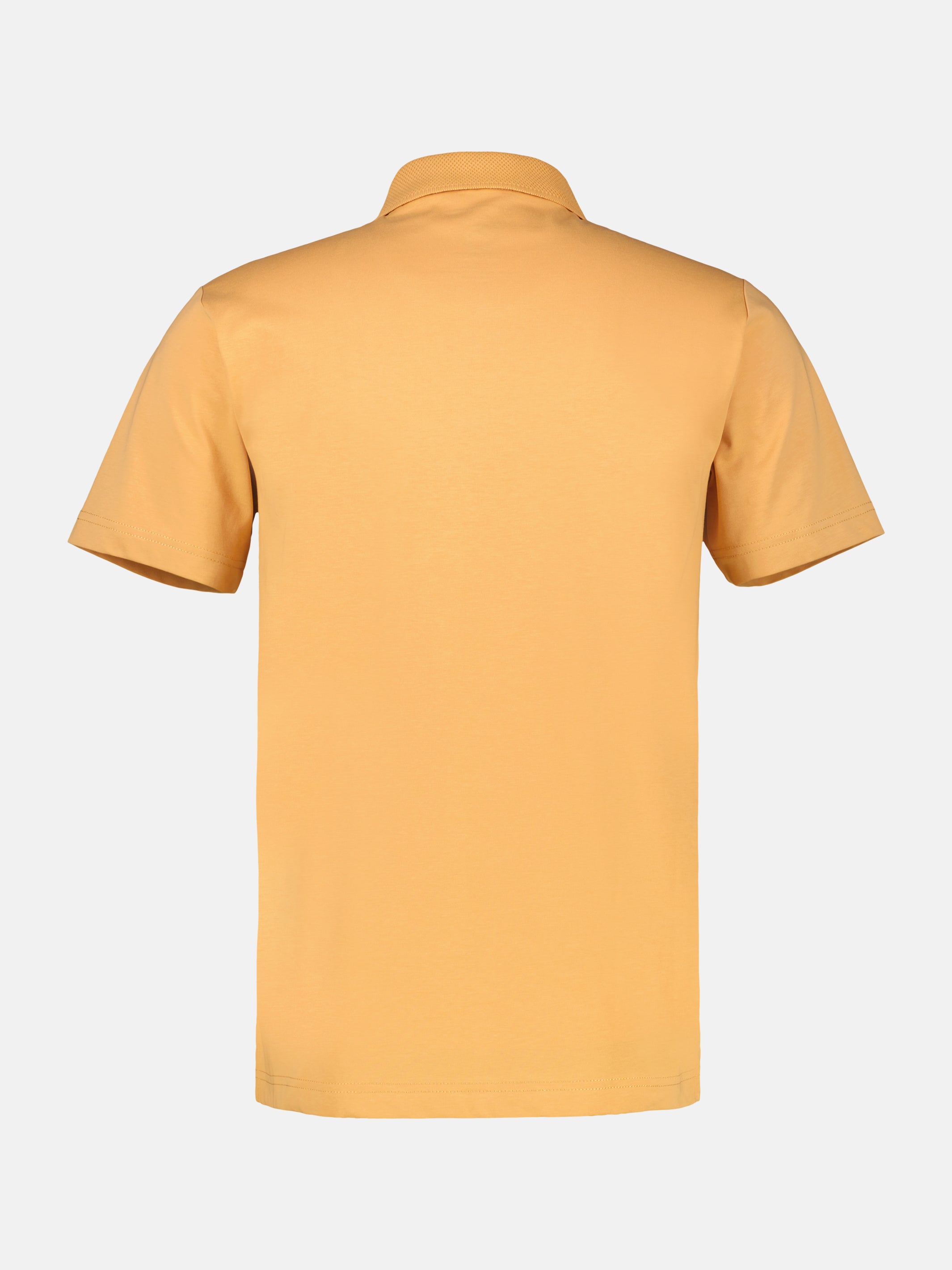 Cool & Dry Poloshirt, unifarben mit Flachstrickkragen - Polo Shirt Kurzarm