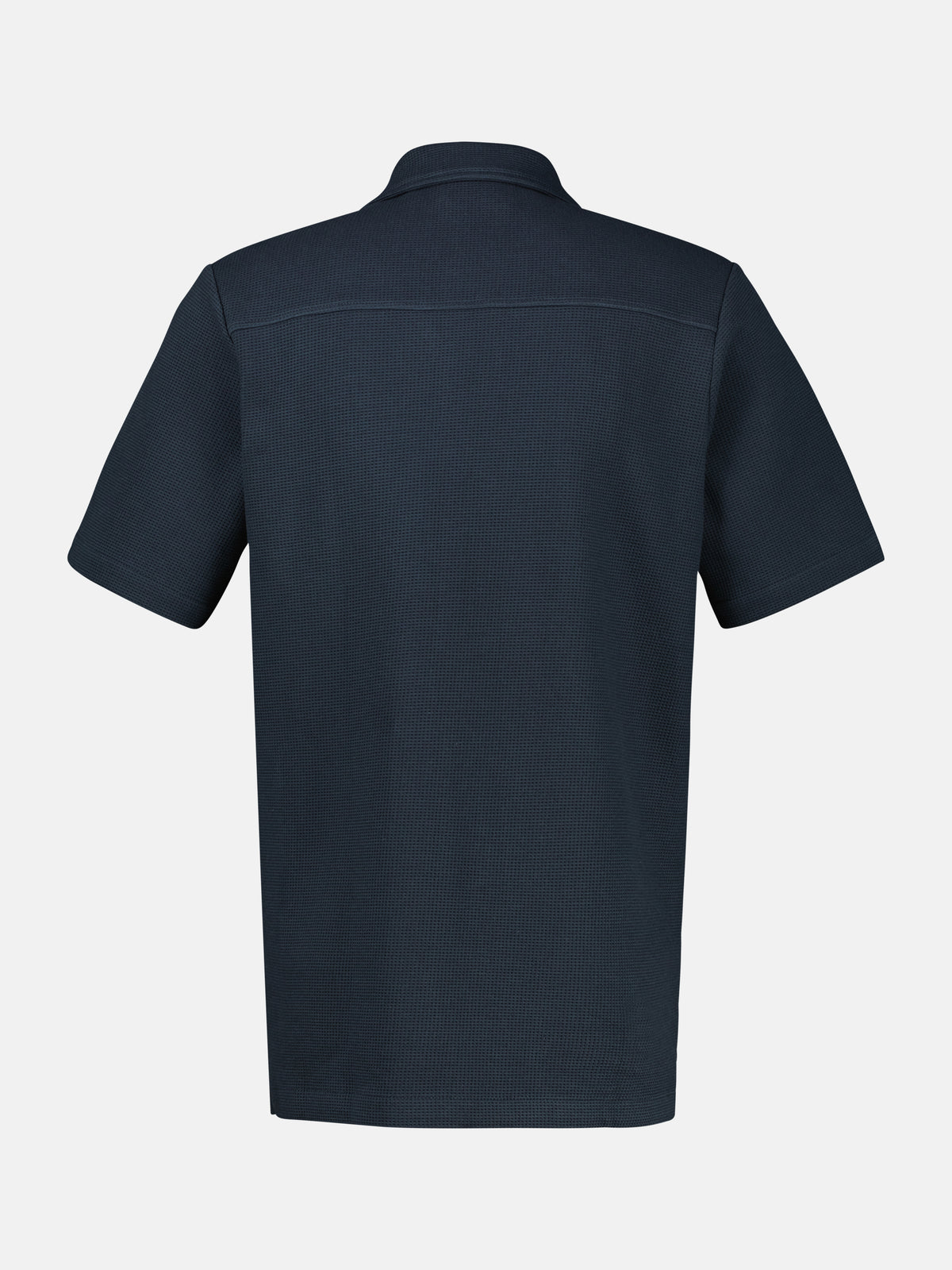 Poloshirt mit durchgehender Knopfleiste, große Größen - Polo Shirt Kurzarm
