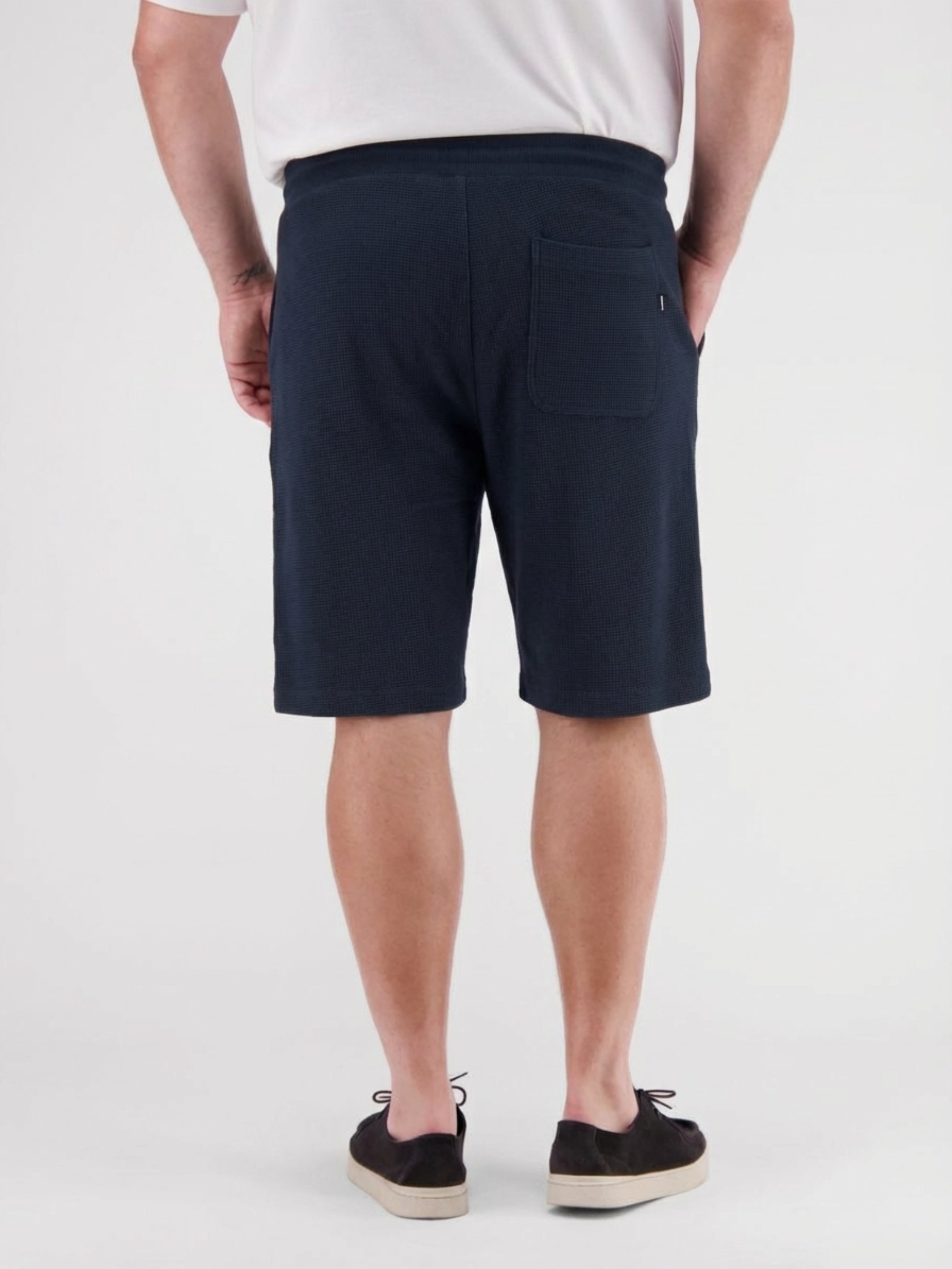 Shorts mit Kordelzug in Jerseyqualität, große Größen - Leinen Shorts