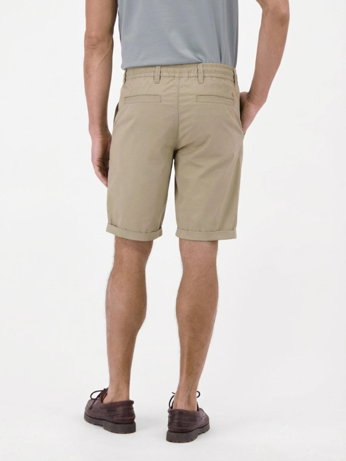 Kurze Chino aus leichtem Baumwollmix - Chino Shorts