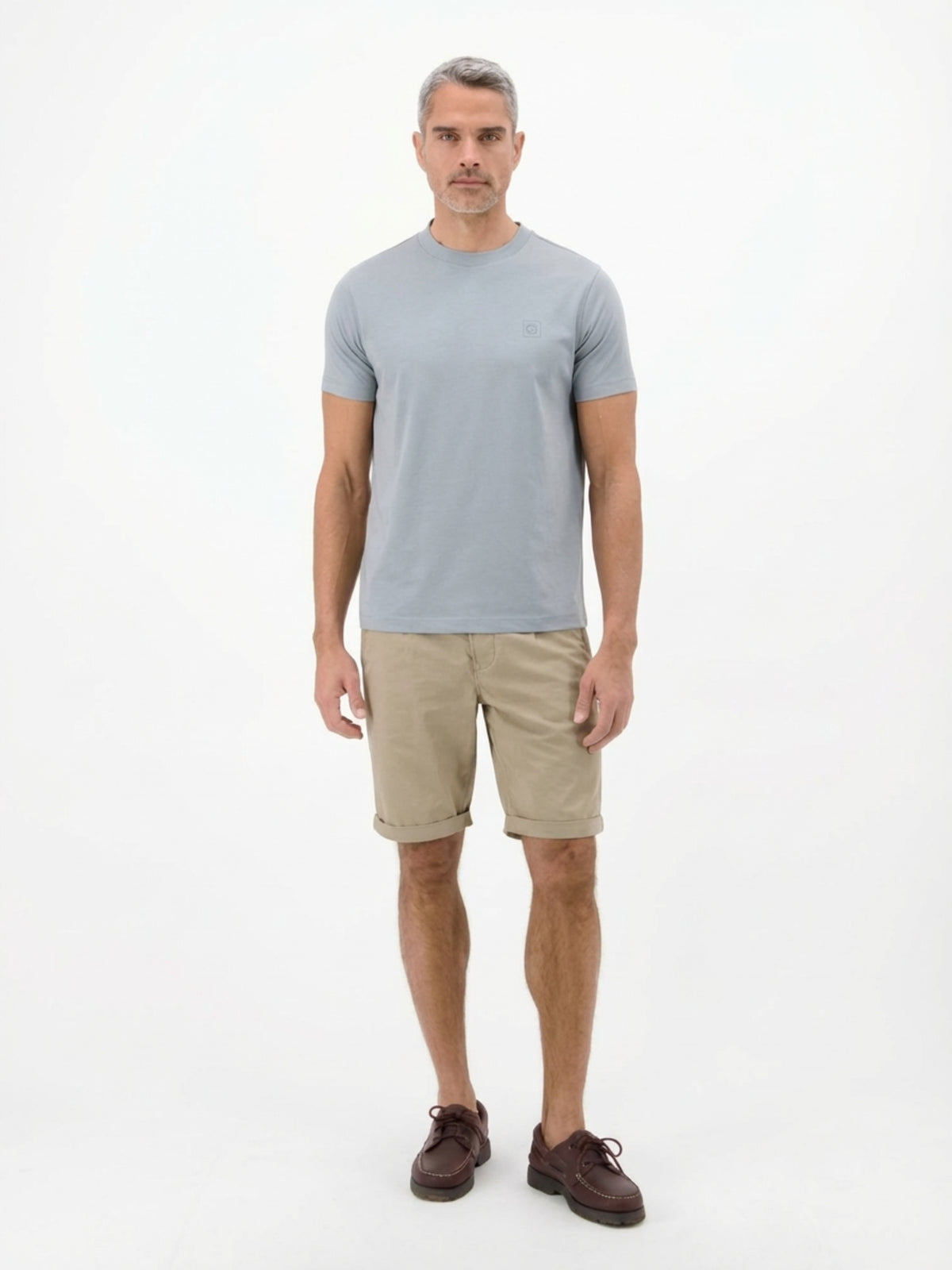 Kurze Chino aus leichtem Baumwollmix - Chino Shorts
