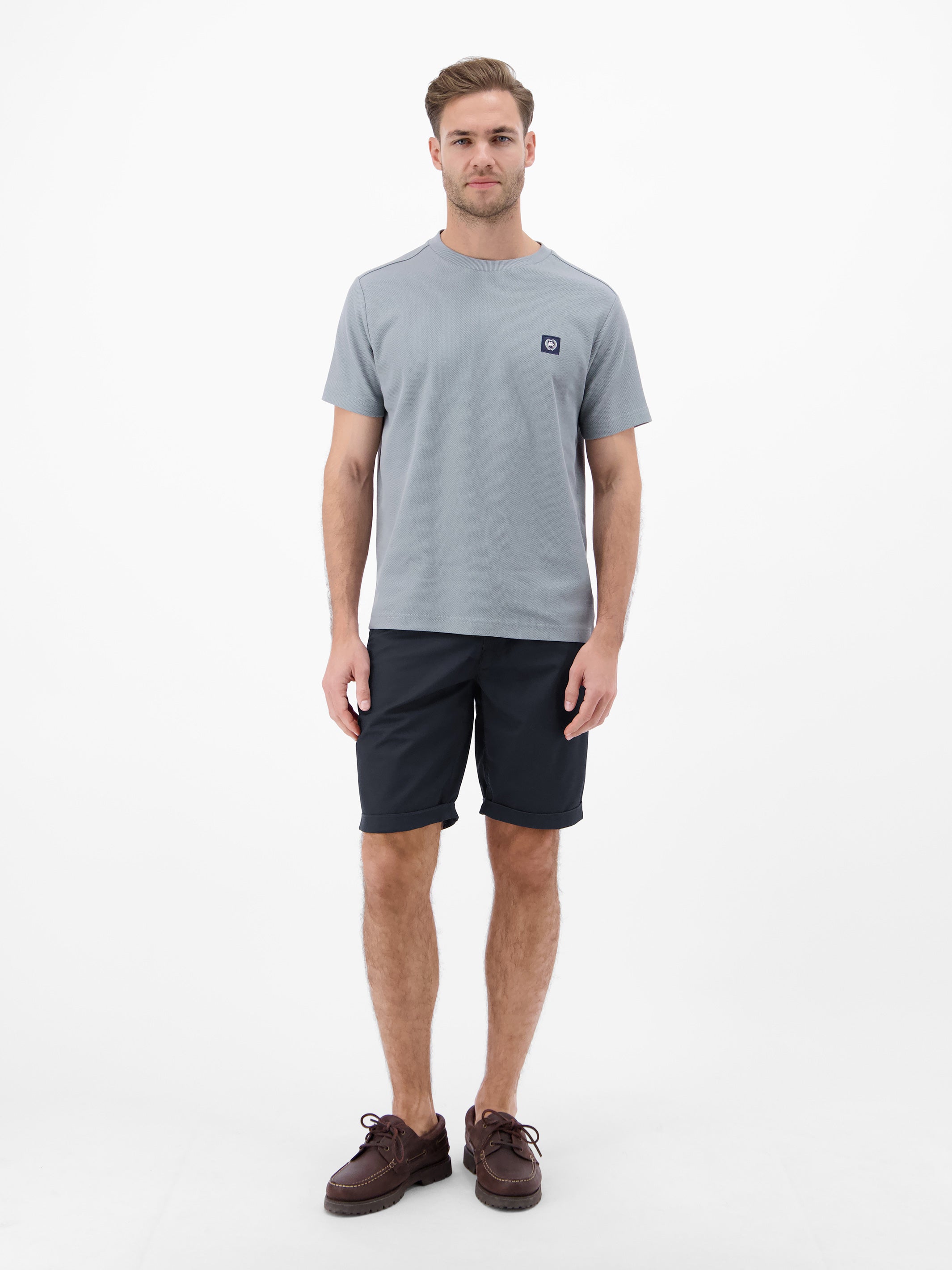 Kurze Chino aus leichtem Baumwollmix - Chino Shorts