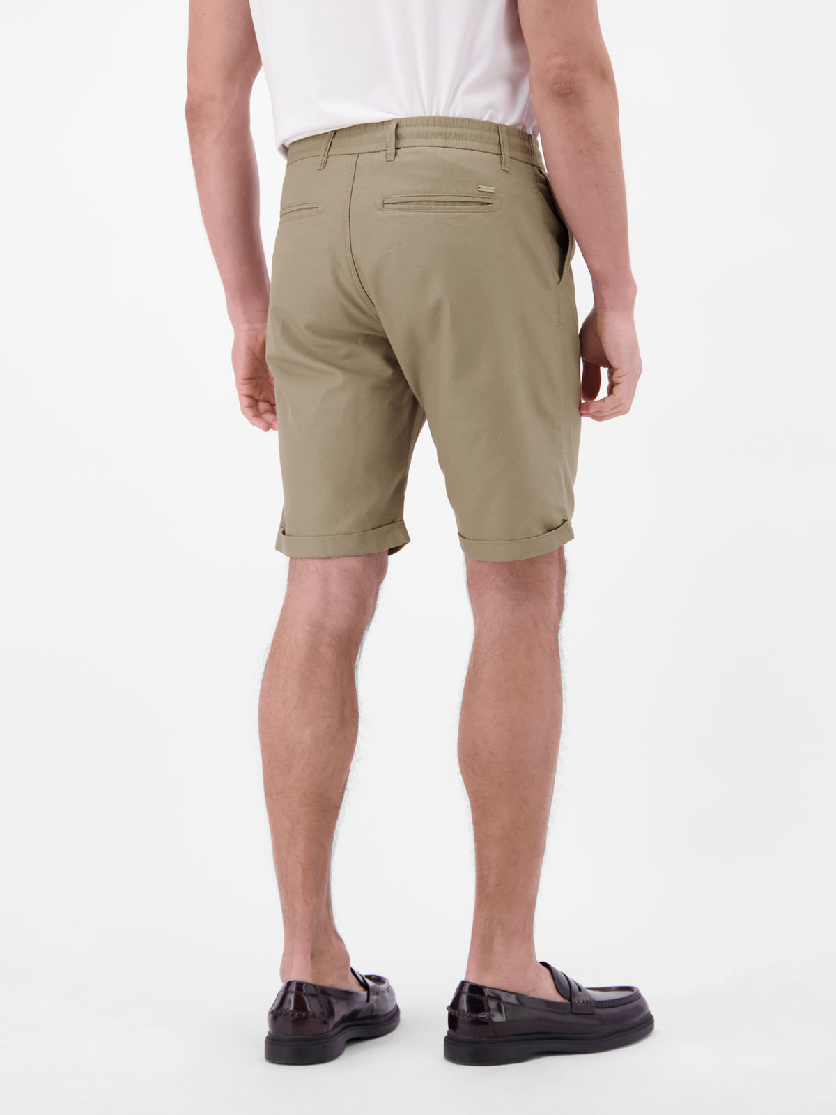 Chino-Shorts aus Baumwoll-Leinen-Mischgewebe - Chino Shorts