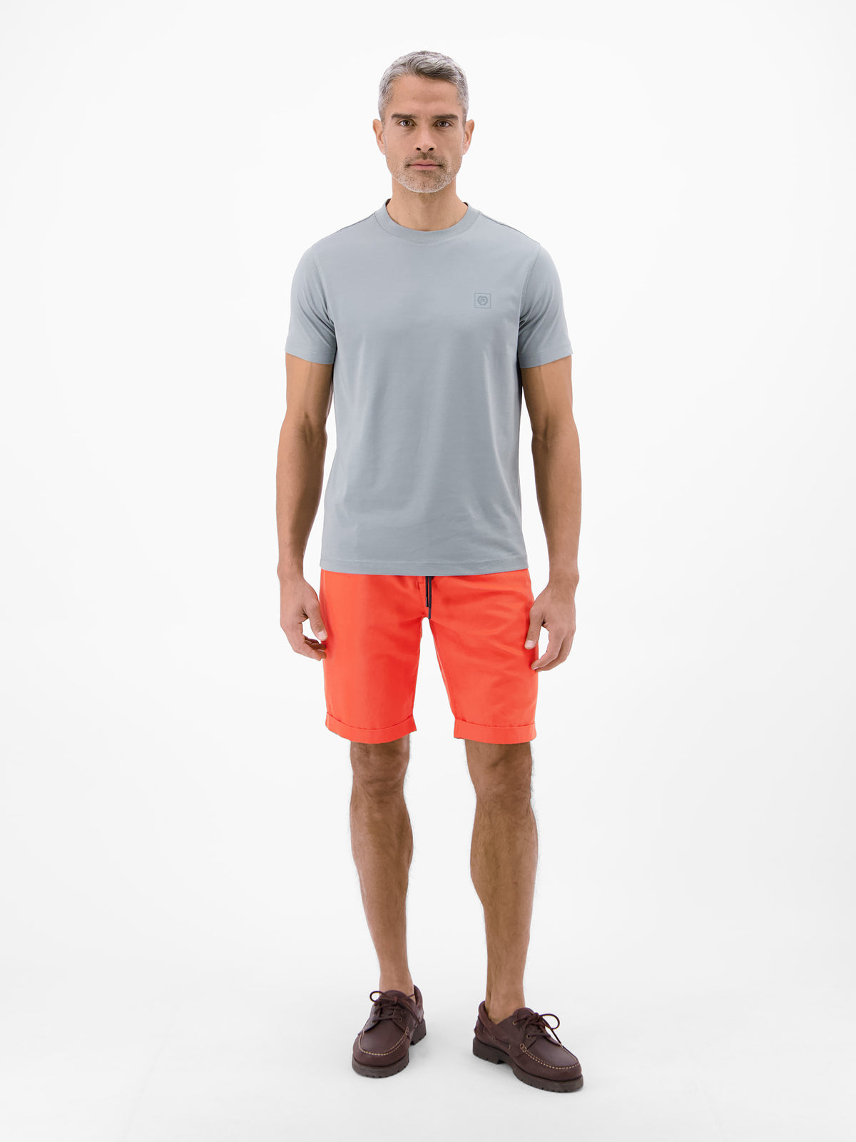 Chino-Shorts aus Baumwoll-Leinen-Mischgewebe - Chino Shorts