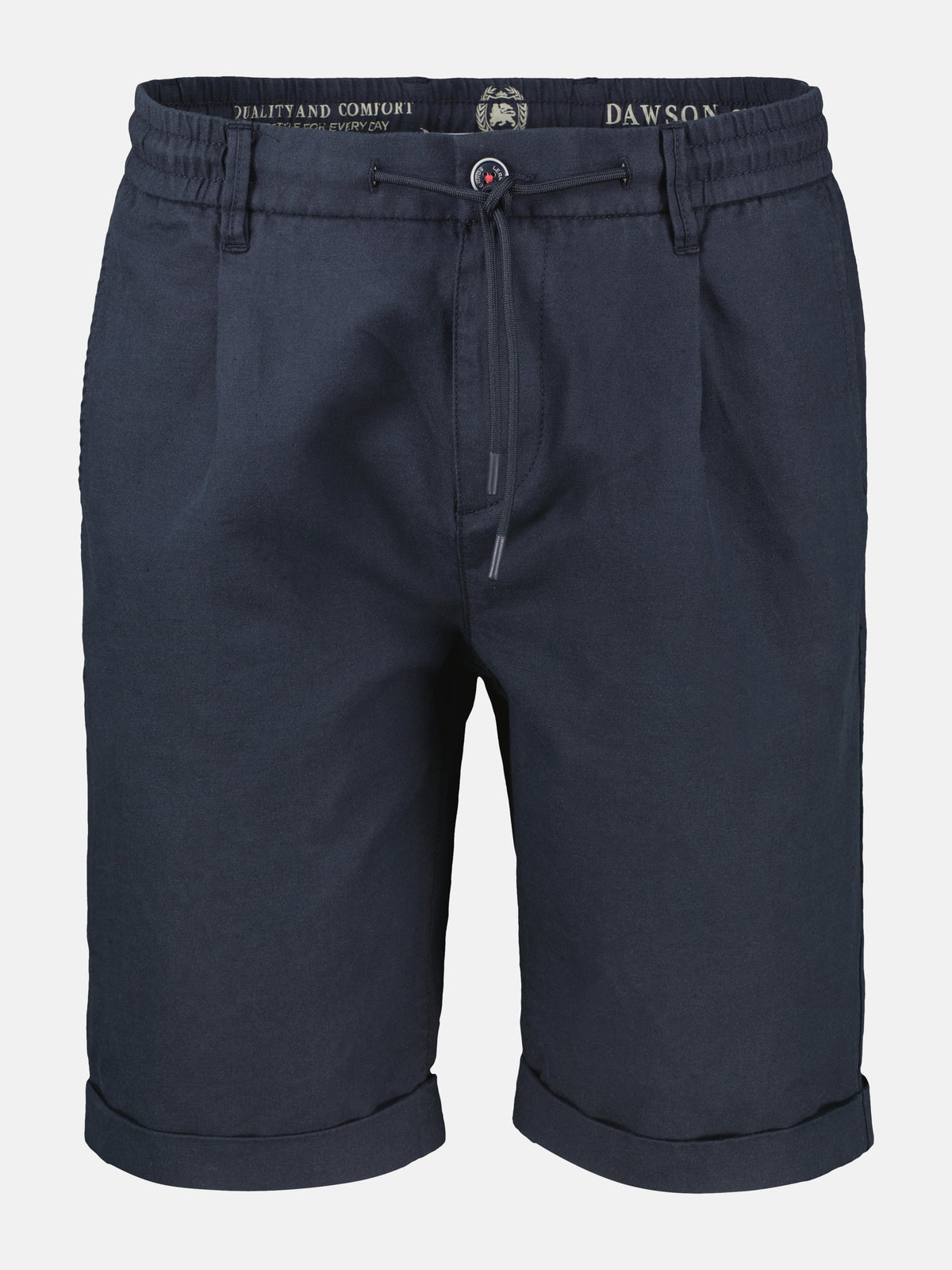 Chino-Shorts aus Baumwoll-Leinen-Mischgewebe - Chino Shorts