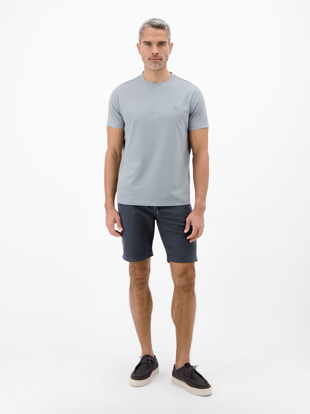 Chino-Shorts aus Baumwoll-Leinen-Mischgewebe - Chino Shorts