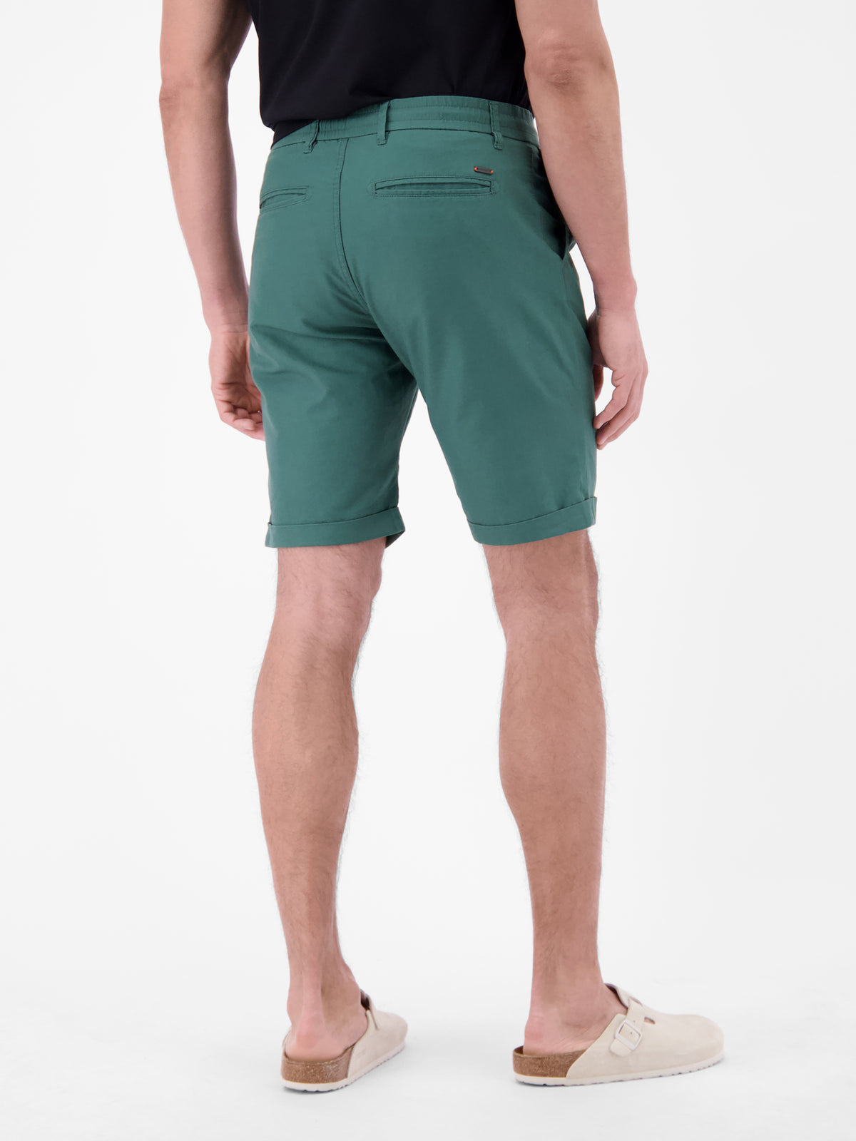 Chino-Shorts aus Baumwoll-Leinen-Mischgewebe - Chino Shorts