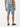 Denim Bermuda aus flexiblem Baumwollmischgewebe - Jeans Shorts