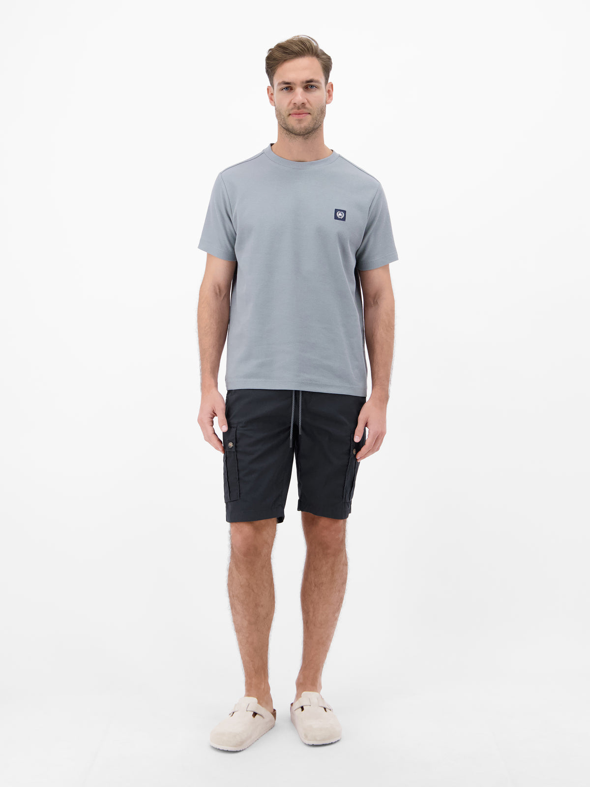 Cargo Bermuda aus hautfreundlichem Baumwollmix - Cargo Shorts