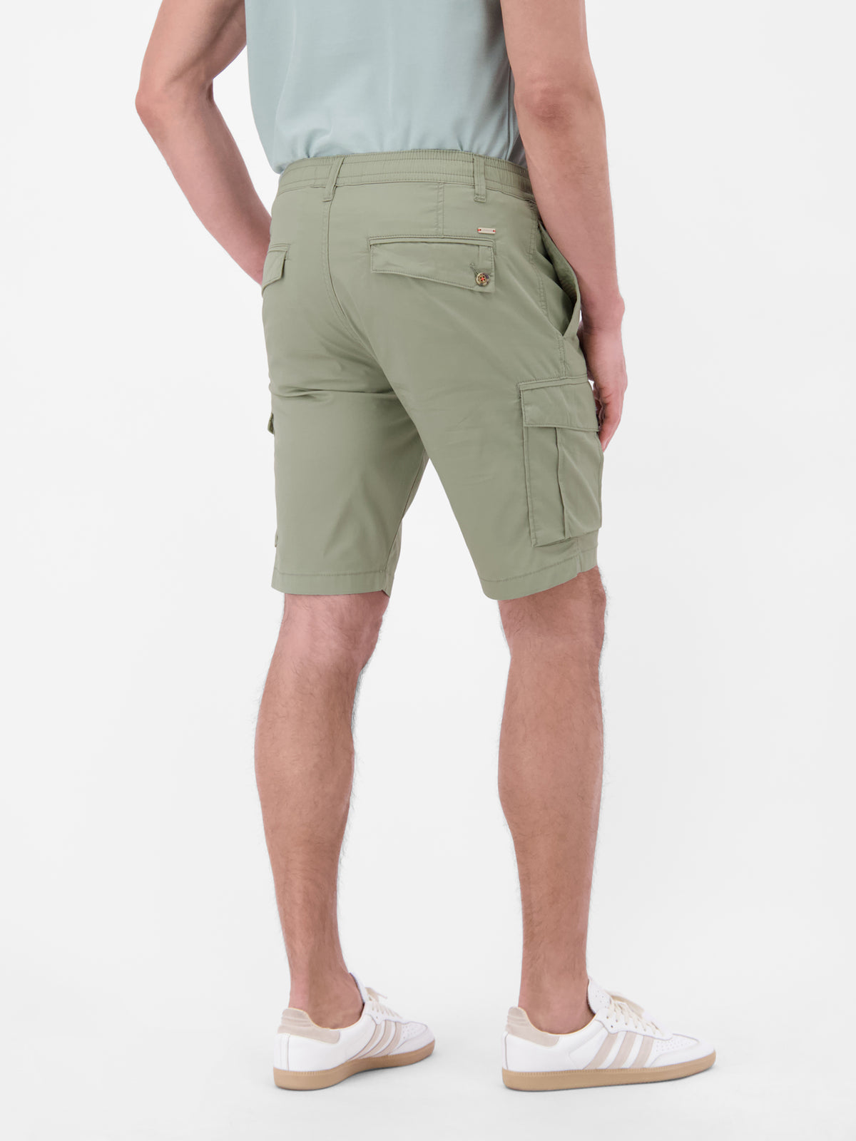 Cargo Bermuda aus hautfreundlichem Baumwollmix - Cargo Shorts