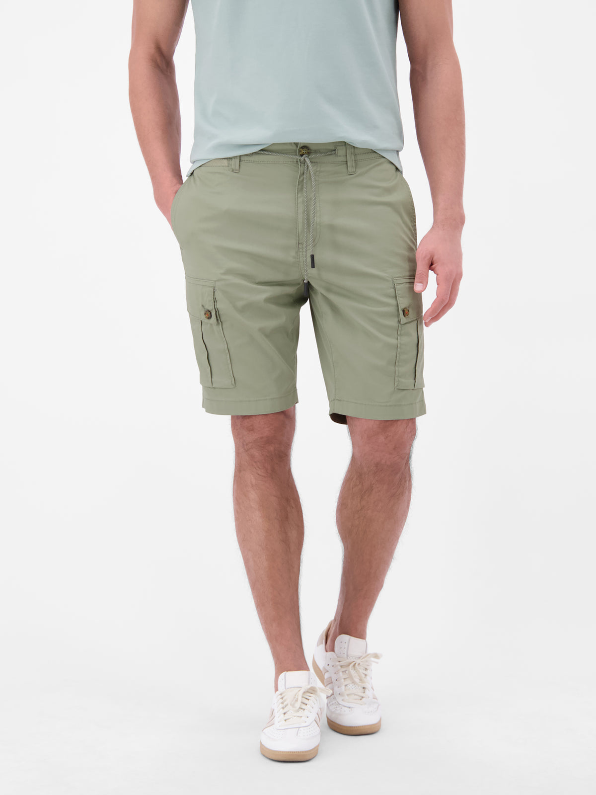 Cargo Bermuda aus hautfreundlichem Baumwollmix - Cargo Shorts