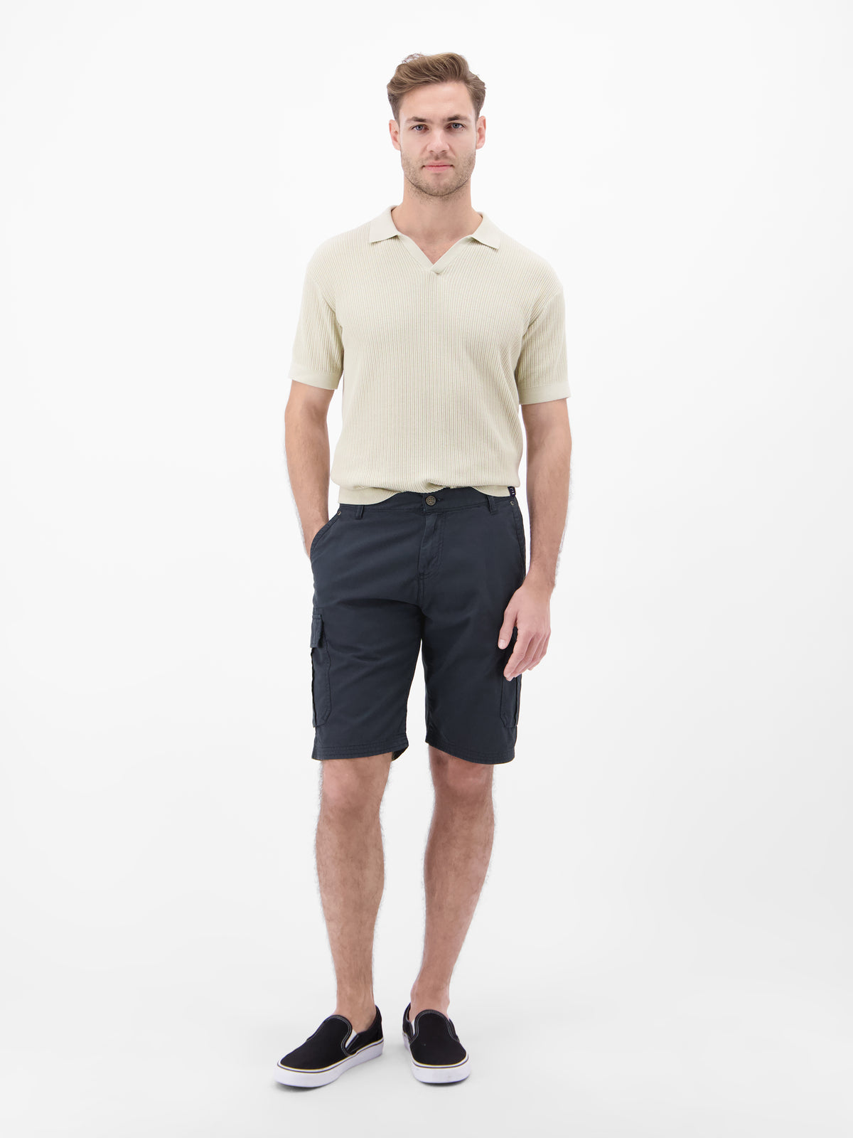 Cargo Bermuda aus robuster Baumwolle - Cargo Shorts