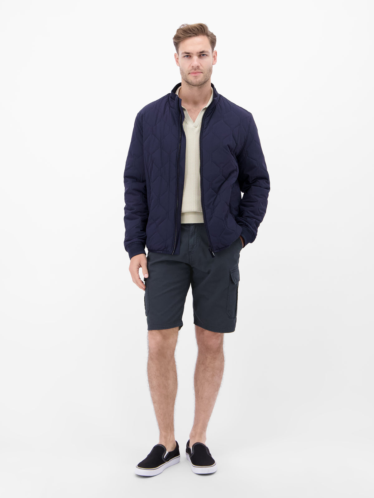 Cargo Bermuda aus robuster Baumwolle - Cargo Shorts