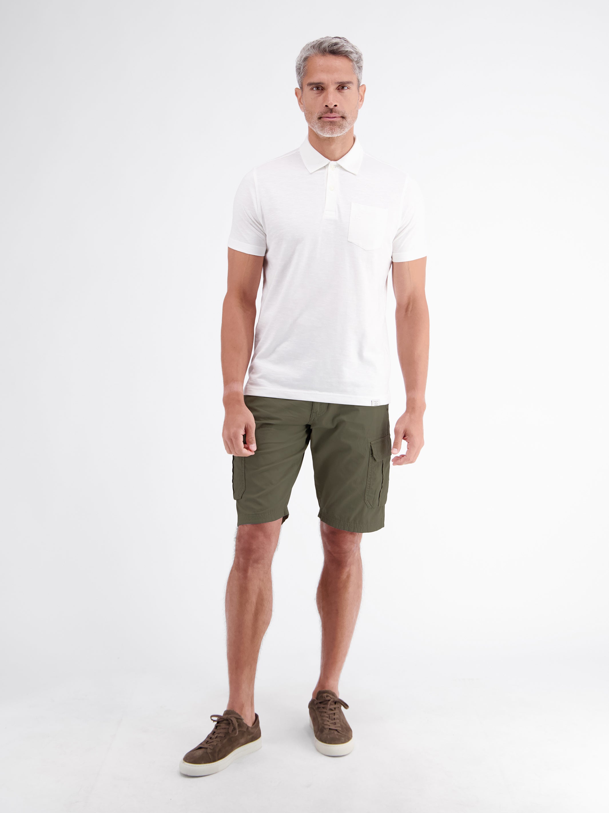 Cargo Bermuda aus robuster Baumwolle
