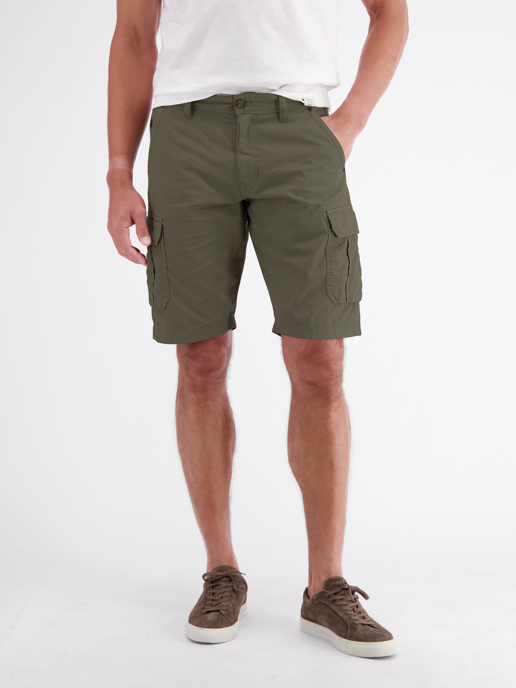 Cargo Bermuda aus robuster Baumwolle