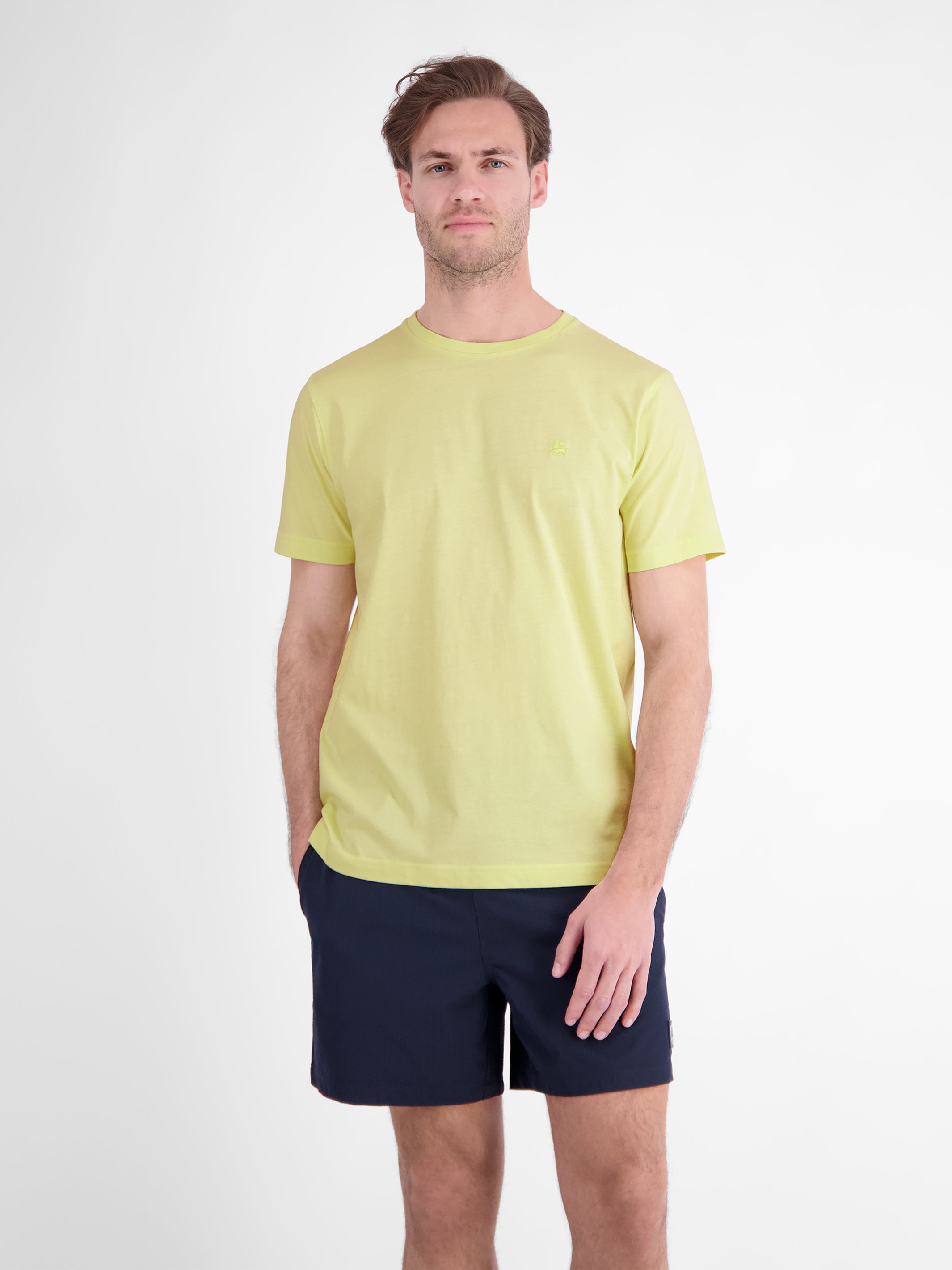 Klassisches T-Shirt aus reiner Baumwolle mit Rundkragen - T-Shirt Rundhals