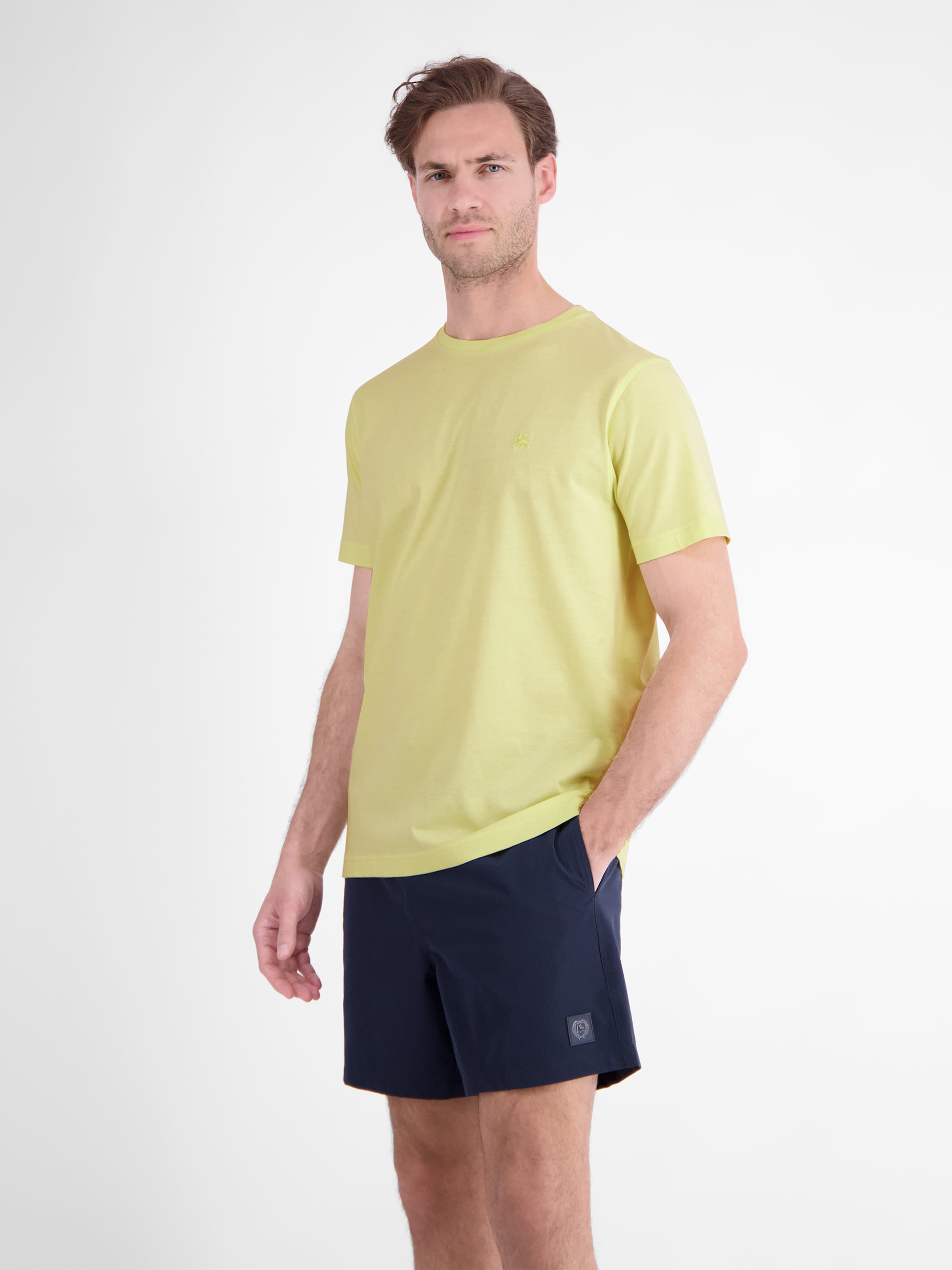 Klassisches T-Shirt aus reiner Baumwolle mit Rundkragen - T-Shirt Rundhals