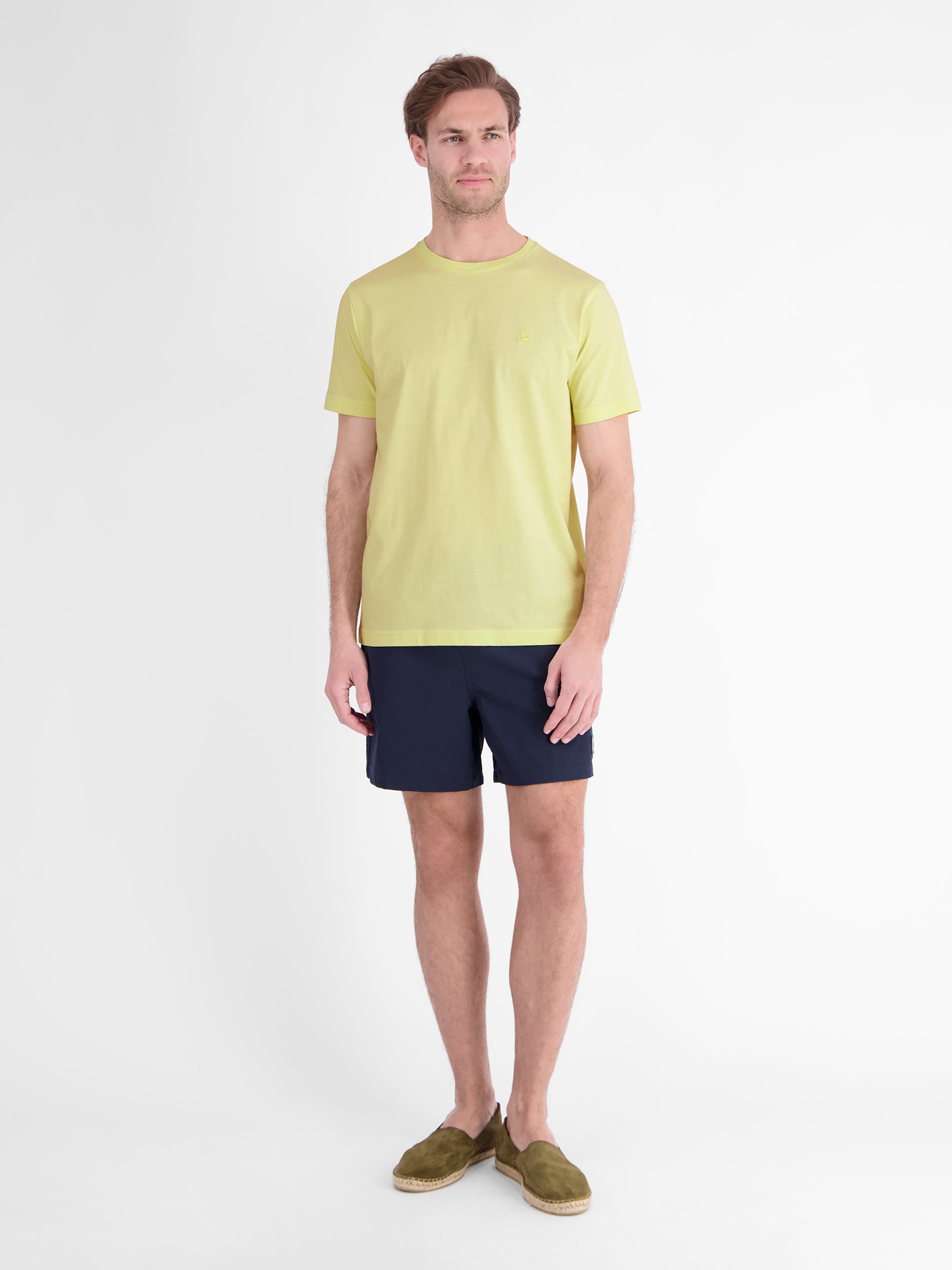 Klassisches T-Shirt aus reiner Baumwolle mit Rundkragen - T-Shirt Rundhals