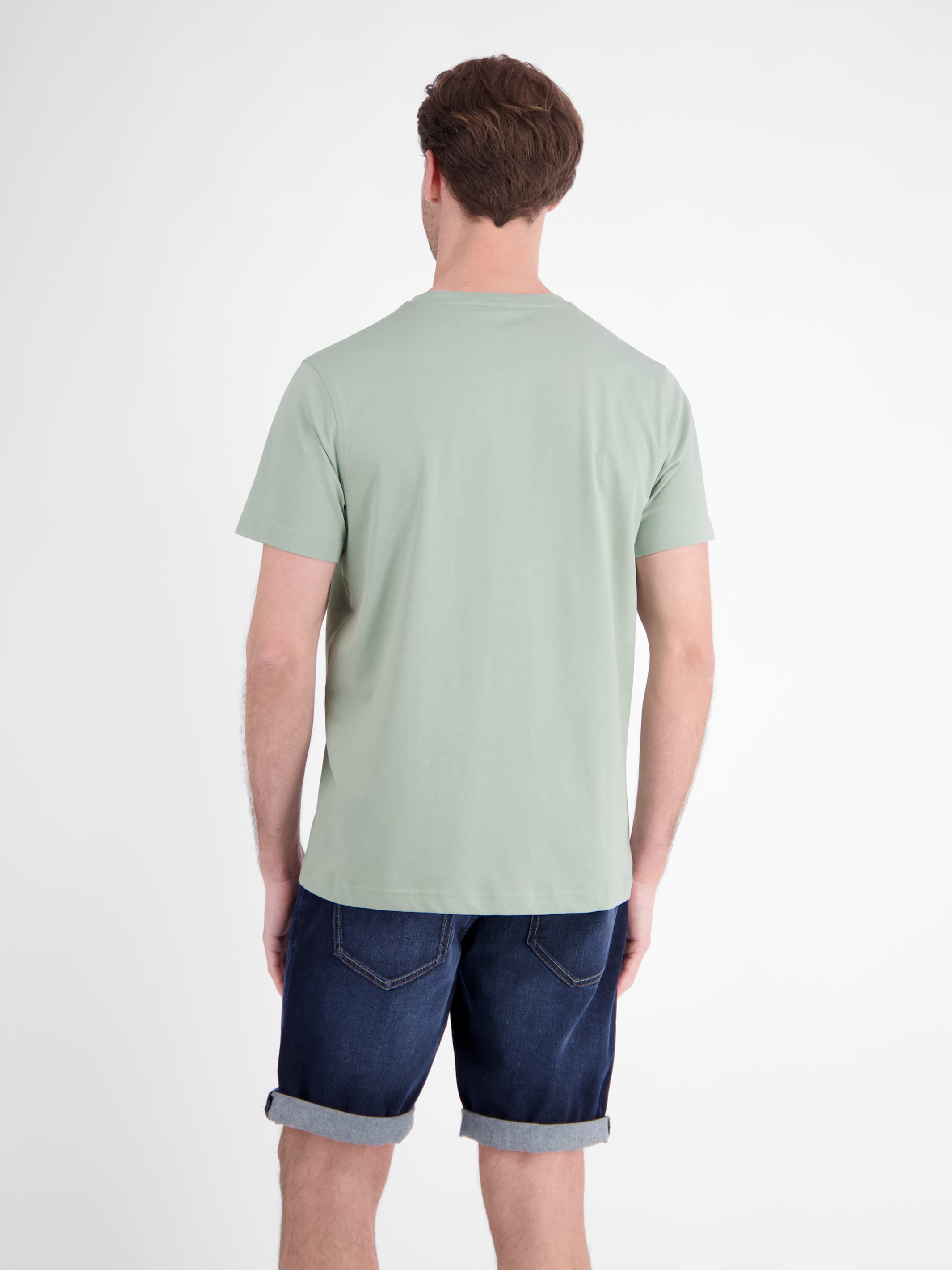 Klassisches T-Shirt aus reiner Baumwolle mit Rundkragen - T-Shirt Rundhals