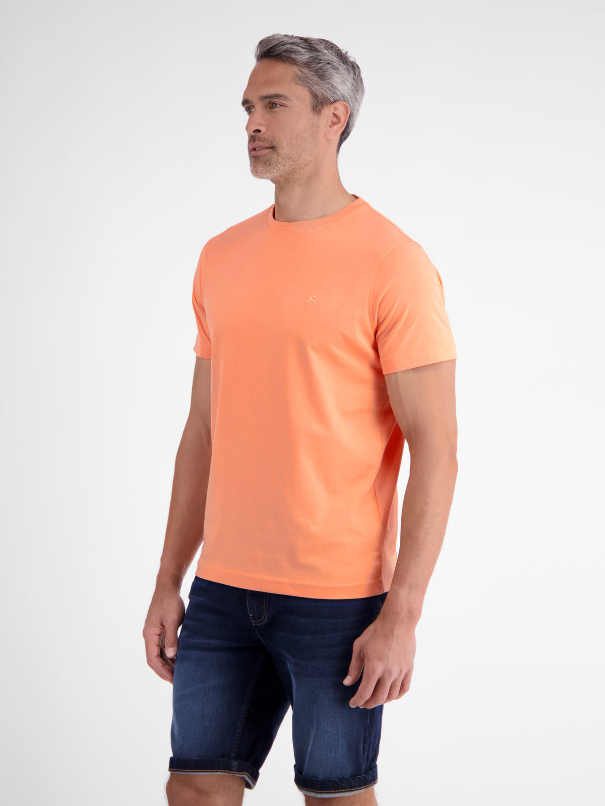 Klassisches T-Shirt aus reiner Baumwolle mit Rundkragen - T-Shirt Rundhals