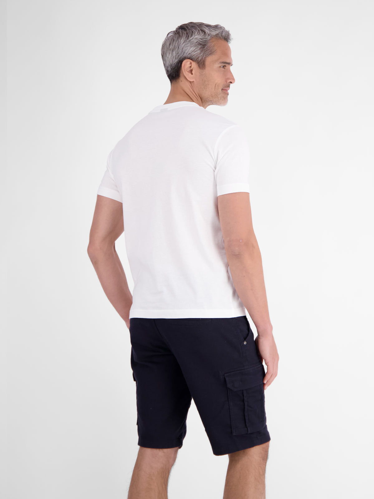 Sportliches T-Shirt aus Baumwolle mit coolem Slogan-Print - T-Shirt Rundhals