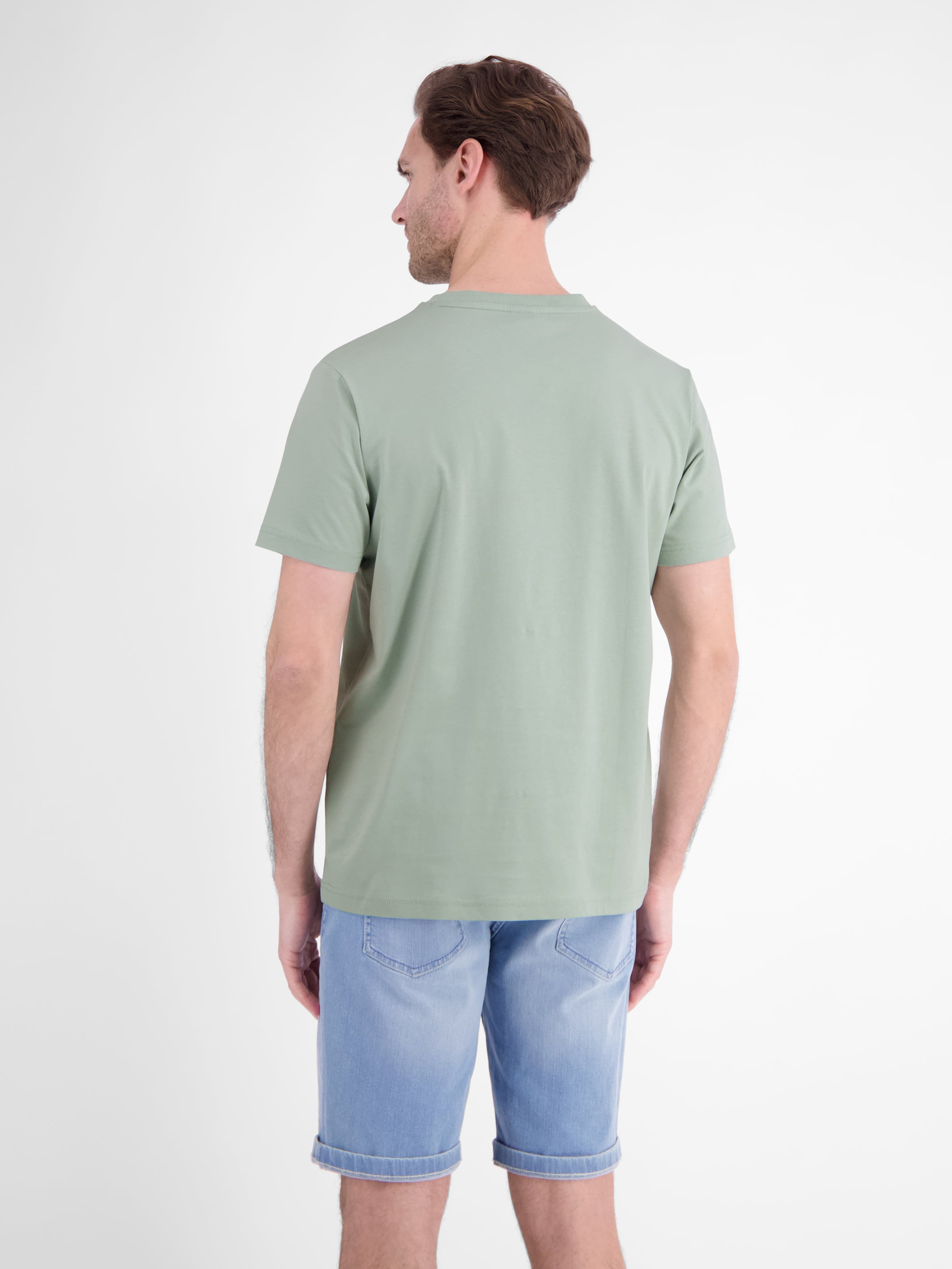Sportliches T-Shirt aus Baumwolle mit coolem Slogan-Print - T-Shirt Rundhals