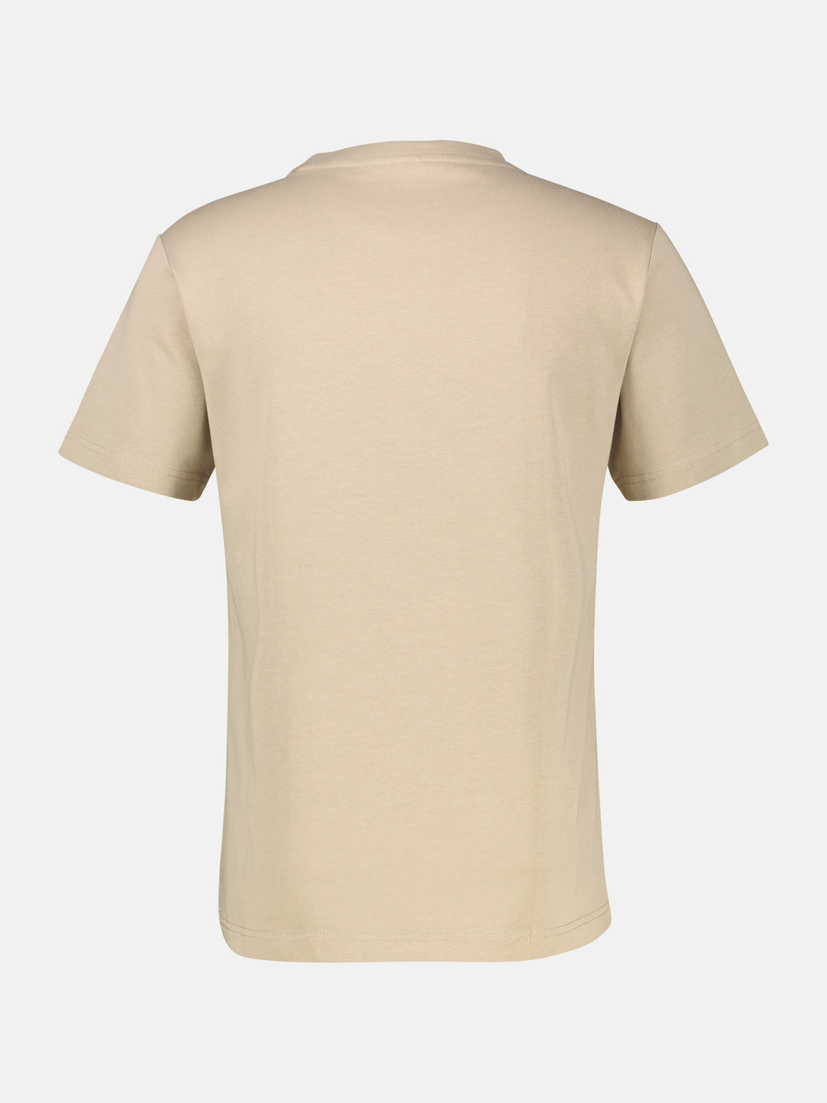 Baumwoll-T-Shirt mit bequemem Rundhalsausschnitt und Print - T-Shirt Rundhals