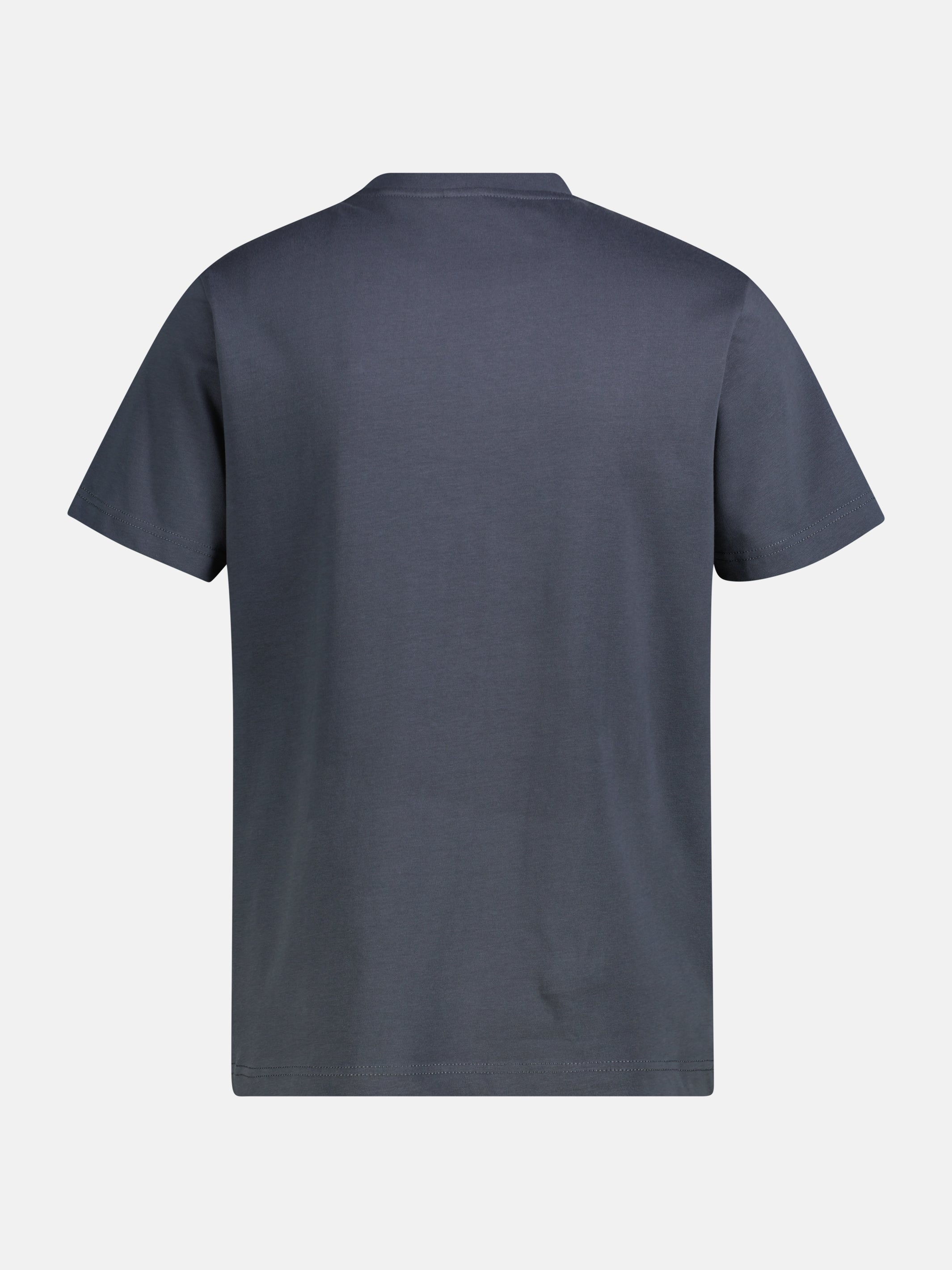 Baumwoll-T-Shirt mit bequemem Rundhalsausschnitt und Print - T-Shirt Rundhals