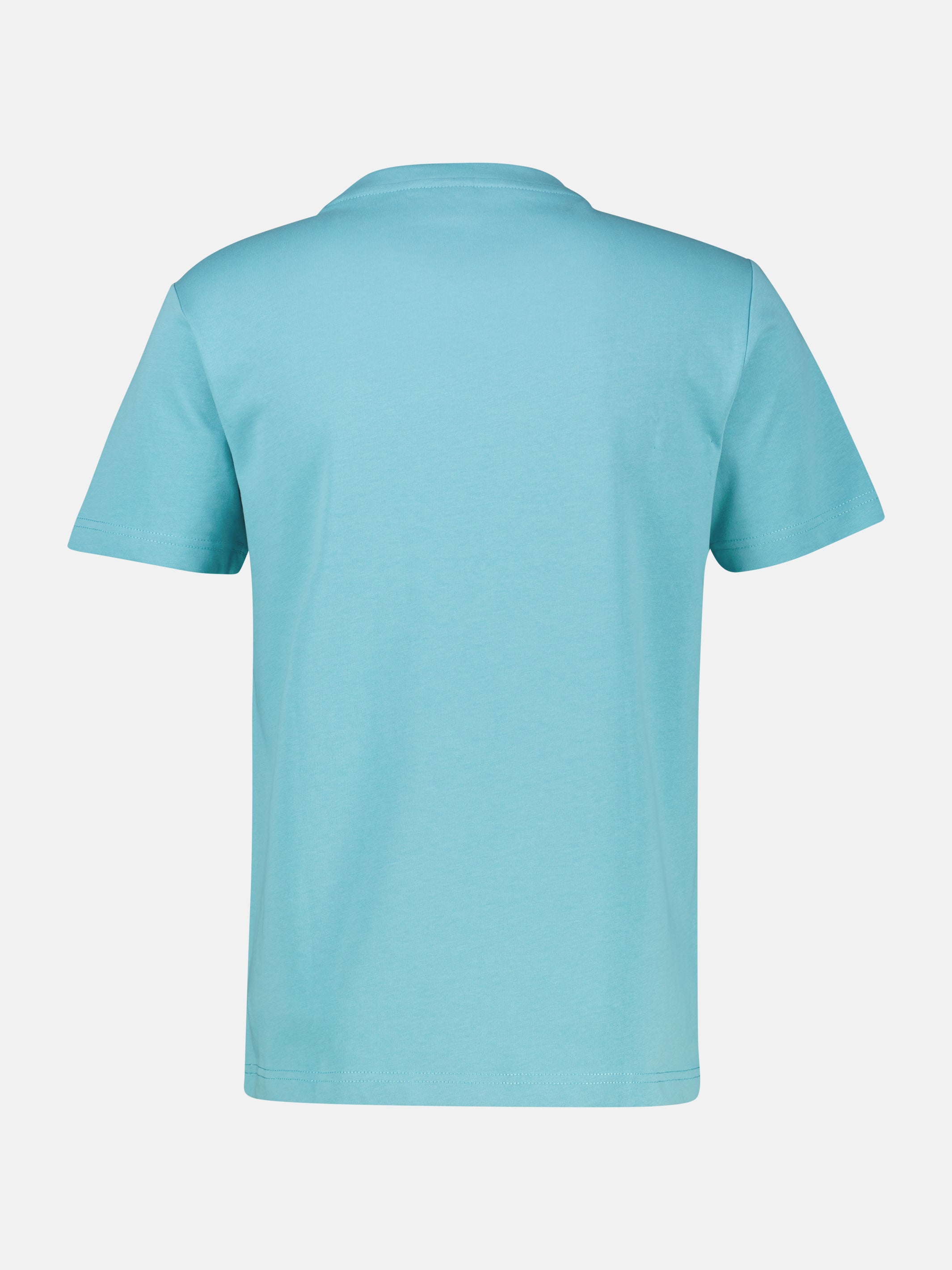 Baumwoll-T-Shirt mit bequemem Rundhalsausschnitt und Print - T-Shirt Rundhals