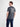 Sportliches T-Shirt aus Baumwolle mit Brust- und Rückenprint - T-Shirt Rundhals